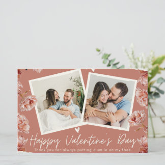 Personalized Valentine’s Day Photo Card | Romantic