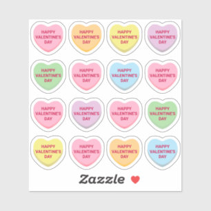 Personalized Valentine's Day conversation hearts