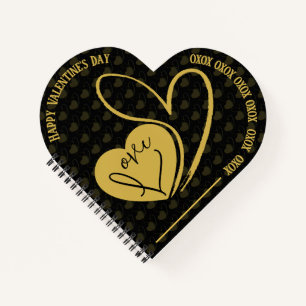 Personalized Valentine's Day Love Notebook