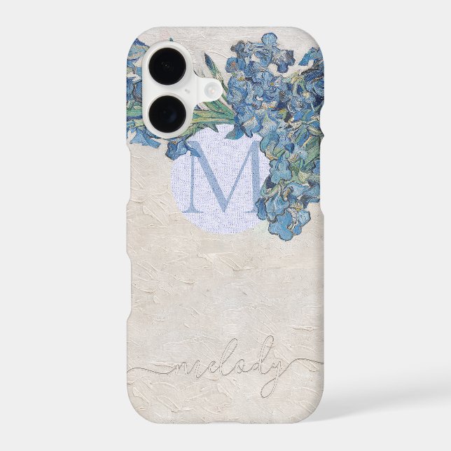 Personalized Van Gogh Roses Case-Mate iPhone Case (Back)