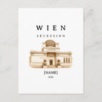 Personalized Vienna Secession | Name & Year