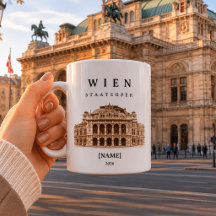 Personalized Vienna State Opera Cup | Name 