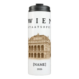 Personalized Vienna State Opera Name & Year Thermal Tumbler