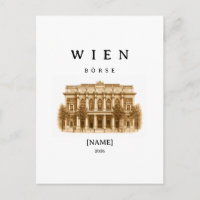 Personalized Vienna Stock Exchange | Name & Year