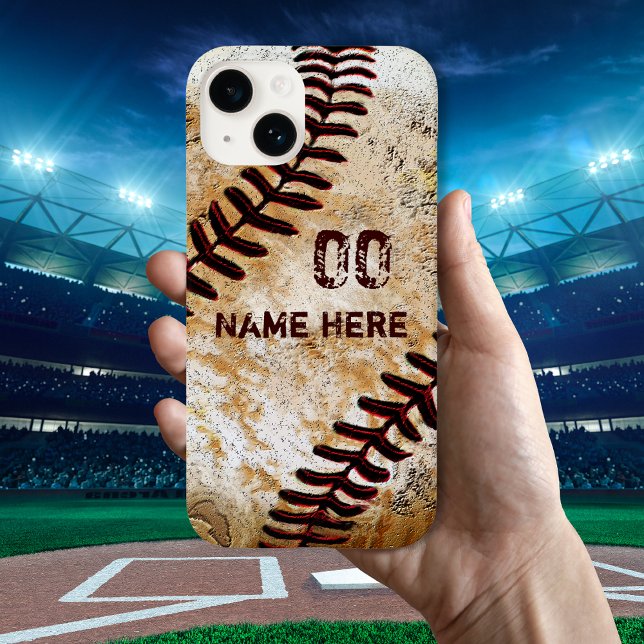 Personalized Vintage Baseball Phone Cases (Creator Uploaded)