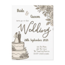 Personalized Vintage Sketch Elegant Calligraphy  