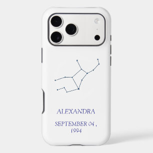 Personalized Virgo Constellation iPhone Case - Cus