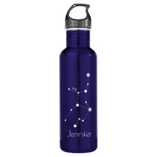 Personalized Virgo Zodiac Constellation 710 Ml Water Bottle