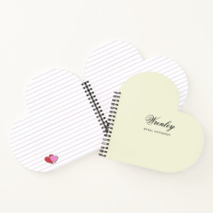Personalized Warm Beige Custom Name Notebook