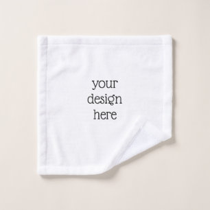 Personalized wash cloth