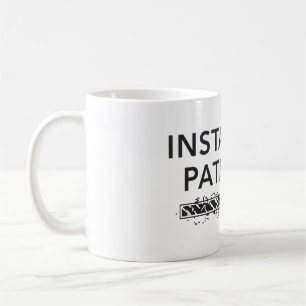 personalized water bottle, installing patience coffee mug