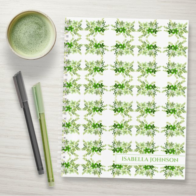 Personalized Watercolor Botanical Notebook (Creator Uploaded)