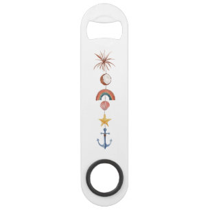 PERSONALIZED WATERCOLOR  BOTTLE OPENER