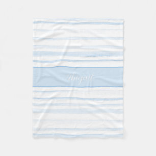 PERSONALIZED WATERCOLOR fleece blanket