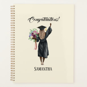 Personalized Watercolor Graduation (7) Planner