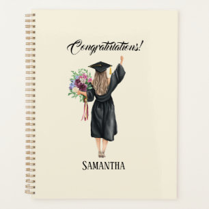 Personalized Watercolor Graduation (8) Planner
