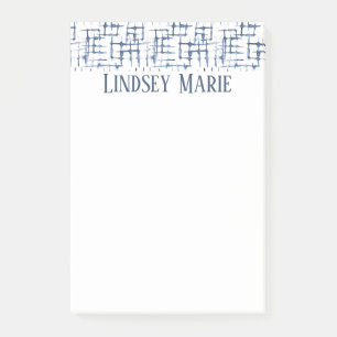 PERSONALIZED WATERCOLOR Post-it Notes