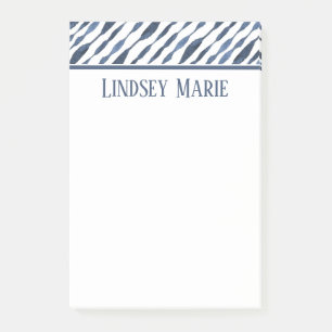 PERSONALIZED WATERCOLOR Post-it Notes