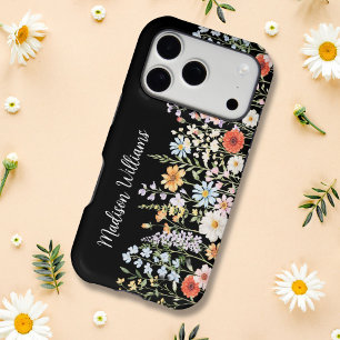 Personalized Watercolor Wild Flower Floral Elegant