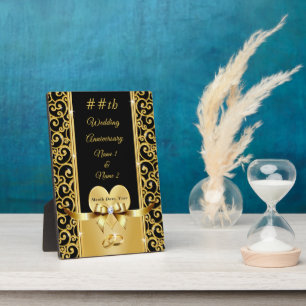 Personalized Wedding Anniversary Gifts for Friends Plaque