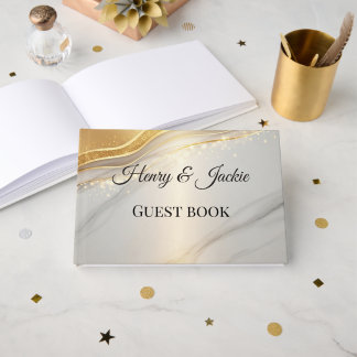 Personalized Wedding Guest Book