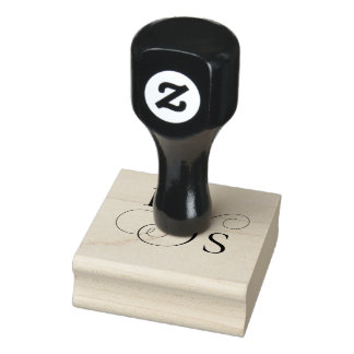 Personalized Wedding Initials Stamp