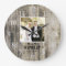 Personalized Wedding Photo Anniversary Rustic Wood