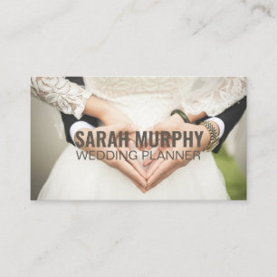 Personalized "Wedding Planner" (American) Business Card