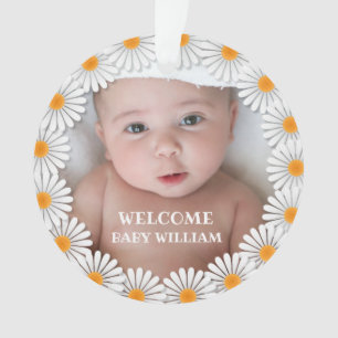 Personalized Welcome New Baby Ornament