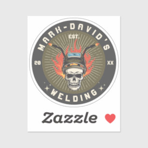 Personalized Welder Metal Worker Welding Workshop