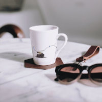 Personalized White Christmas unique mug saying