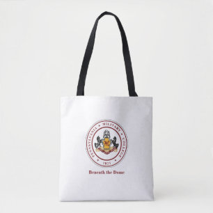 + PERSONALIZED White Tote Bag w/ PMC Seal