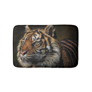 Personalized Wild Animal Tiger Bath Mat