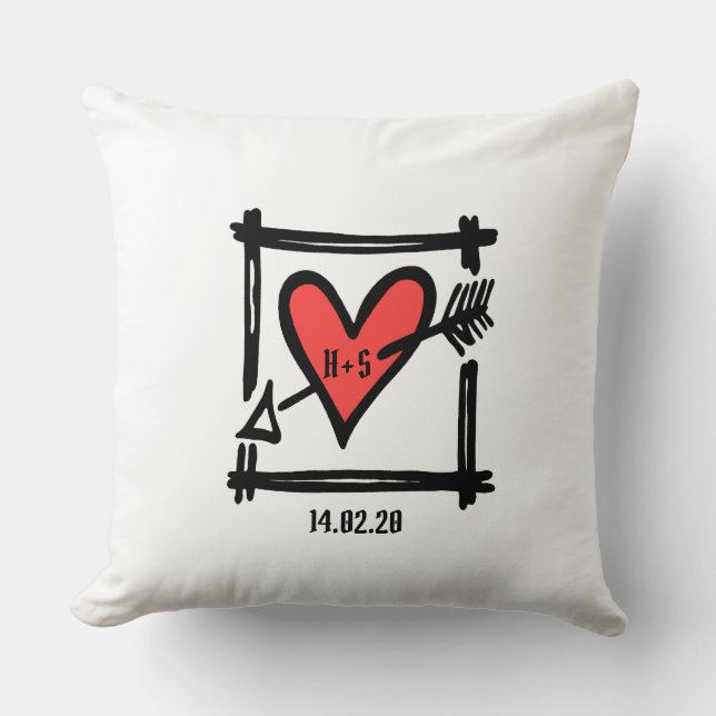Personalized Will You Marry Me? Proposal Cushion (Front)