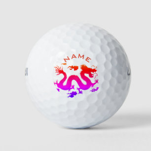 PERSONALIZED WILSON ULTRA 500 GOLF BALL DRAGON