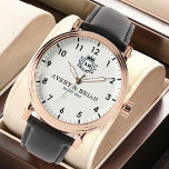 Personalized with his & her couple monogram<br><div class="desc">Personalized watch with the names of the bride and groom or the couple in love. This watch can be customized by changing the text with the name of the loved one or the wedding date. It can be an ideal gift for newlyweds or for silver or golden wedding anniversaries. Monogram...</div>