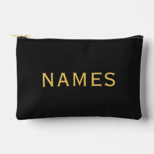 Personalized With Last Name or Nickname on Them Accessory Pouch