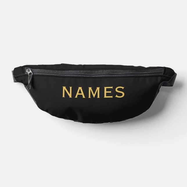 Personalized With Last Name or Nickname on Them Bum Bags (Lay Down)