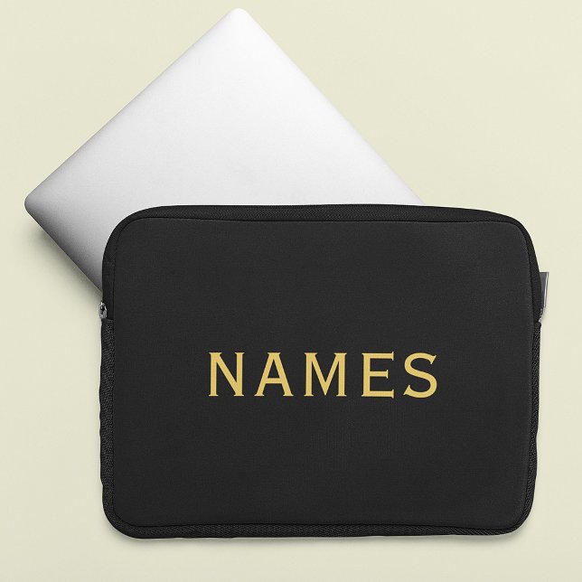 Personalized With Last Name or Nickname on Them Laptop Sleeve (Creator Uploaded)