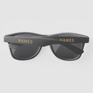 Personalized With Last Name or Nickname on Them Sunglasses
