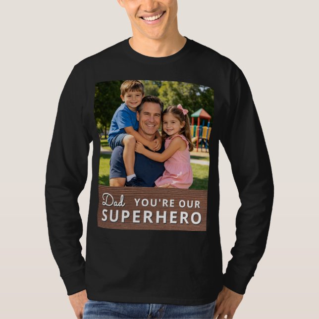 Personalized with photo and text T-Shirt (Front)