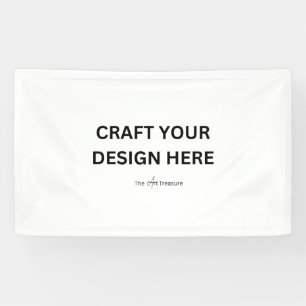 Personalized with Your Design, Logo, or Message  Banner