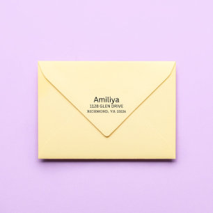 Personalized Wood Art Stamp