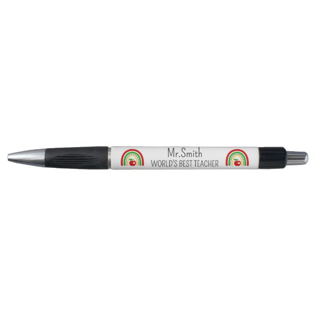 Personalized World's Best Teacher Pen (Front)