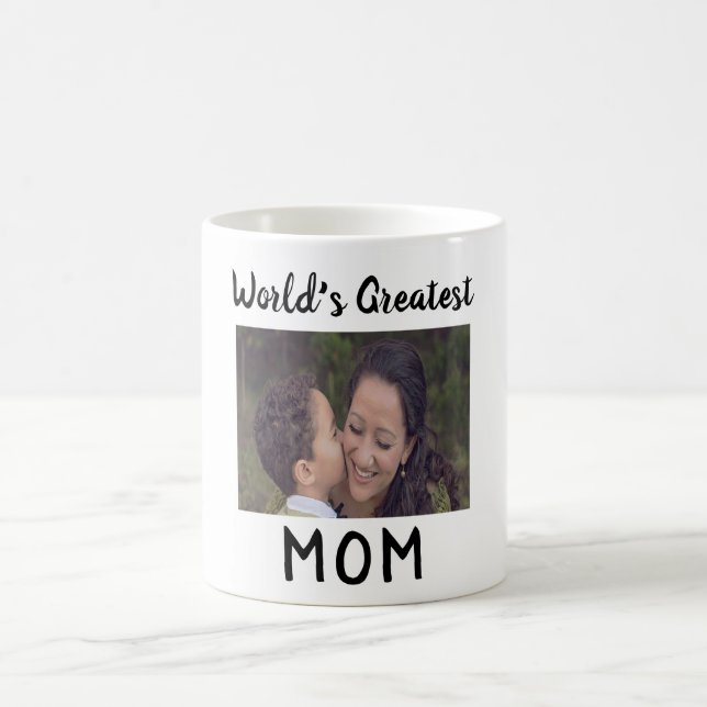 Personalized World's Greatest Mom Morphing Mug (Center)