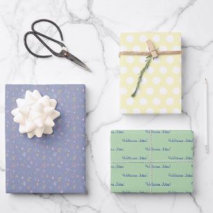 Personalized Wrapping Paper Baby Shower / Birthday