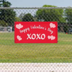 Personalized XOXO Valentine’s Day Banner