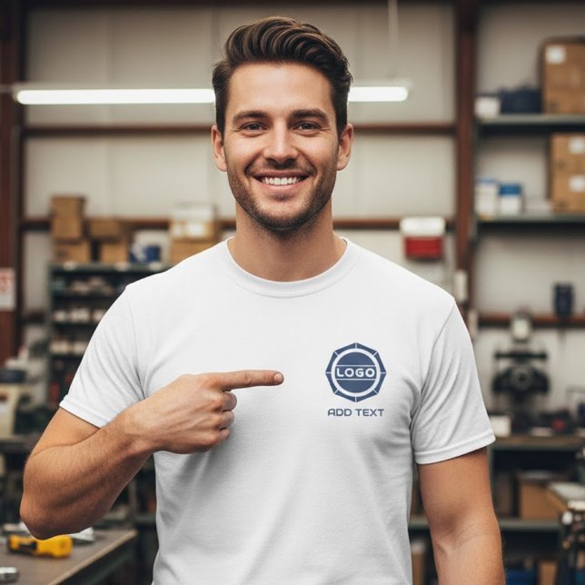 Personalized Your Logo Business T-Shirt (Creator Uploaded)