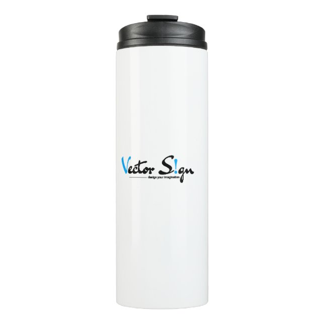 Personalized Your Logo Custom Logo Thermal Tumbler (Front)