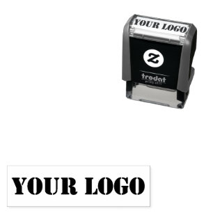 Personalized Your Logo Self-inking Stamp Template